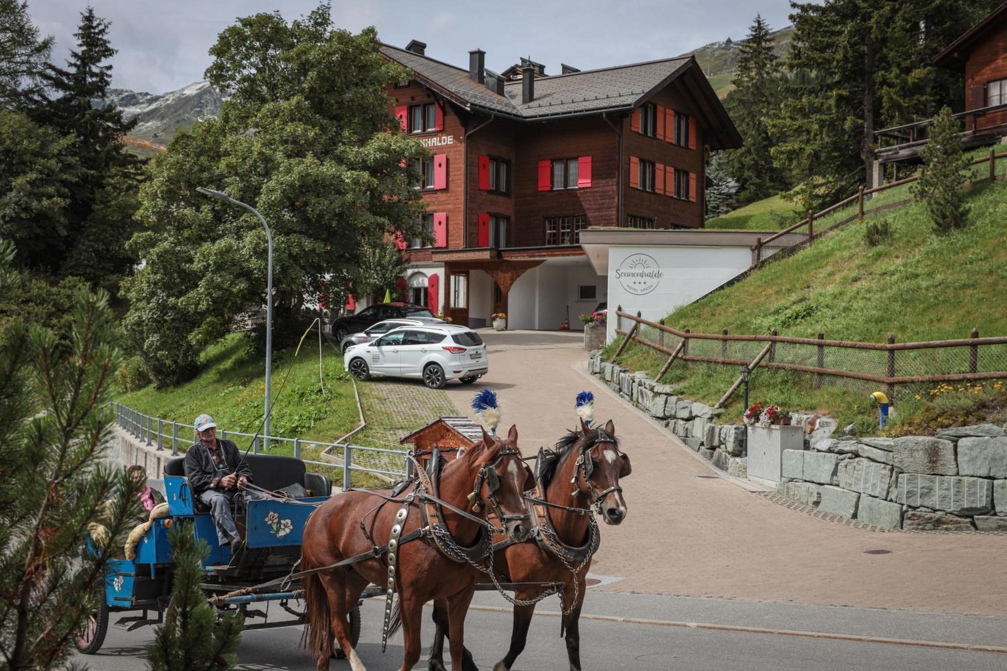 Hotel Sonnenhalde, Ароса Екстериор снимка