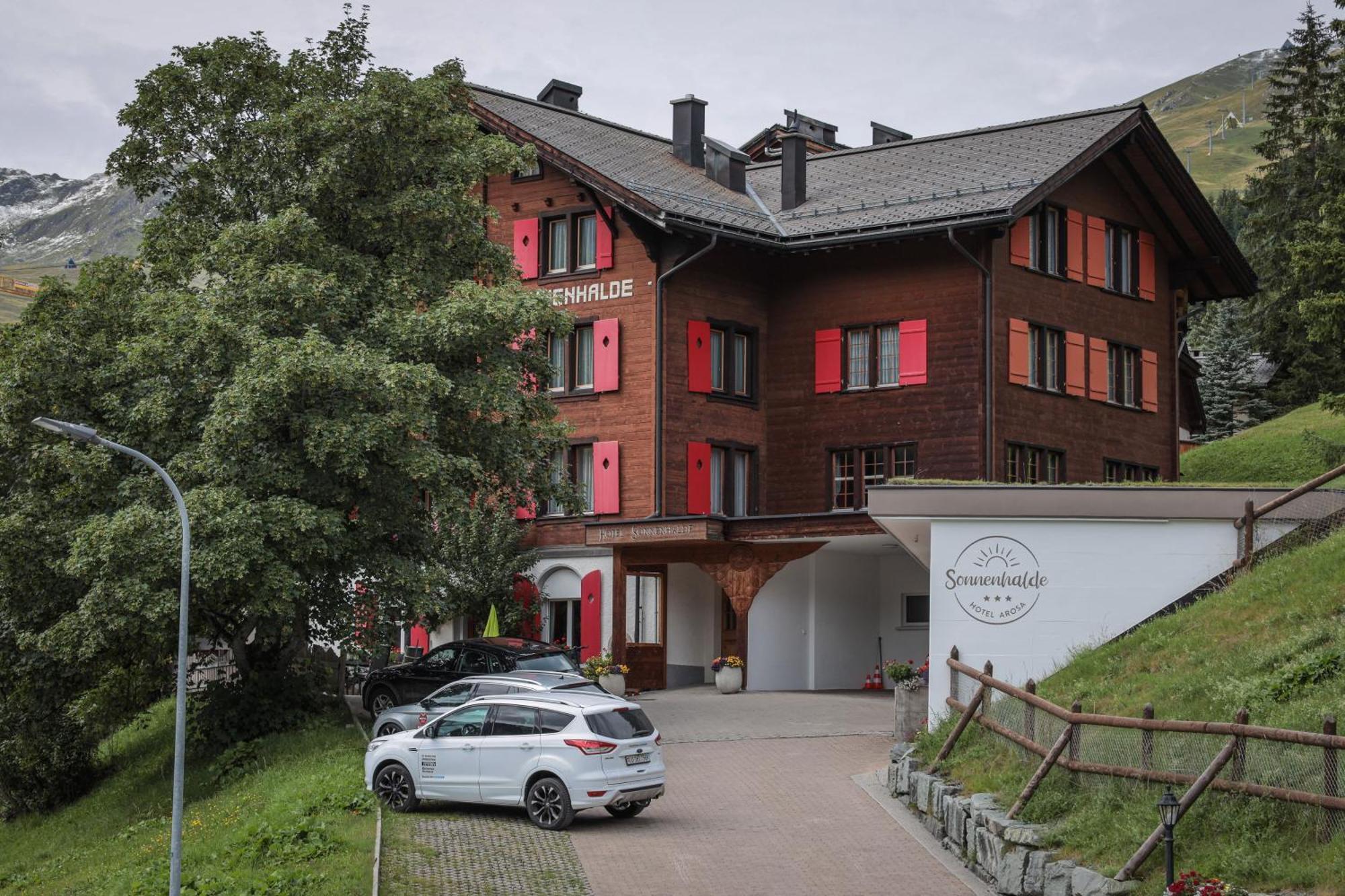 Hotel Sonnenhalde, Ароса Екстериор снимка